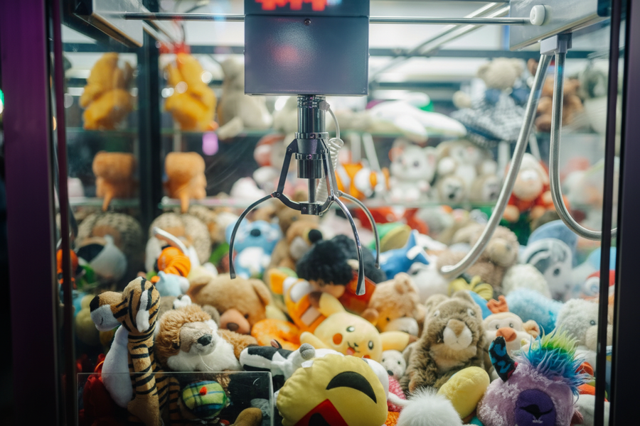 Colorful capsule toy vending machine